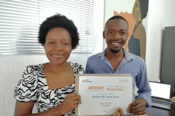 Boldr's BPO Training Academy Certificated Student 6